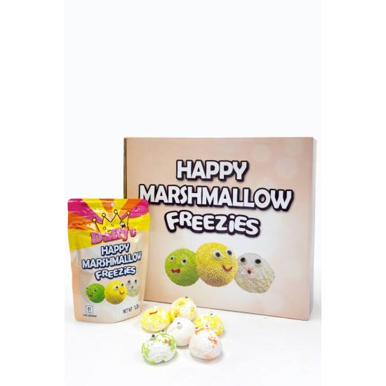 Happy Marshmallow Freezies Freeze dried candy 50g/24Bags - MAY 26 DATED Freeze Dried, Candies image