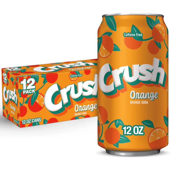 CRUSH ORANGE 12OZ/12PCS Soda image