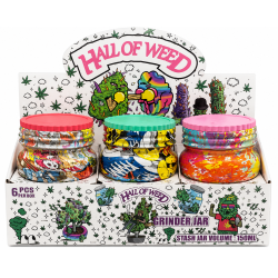 Grinder With Storage Small Size Assorted Designs Item No SMK - 1774 Pack of 6 x 150ml