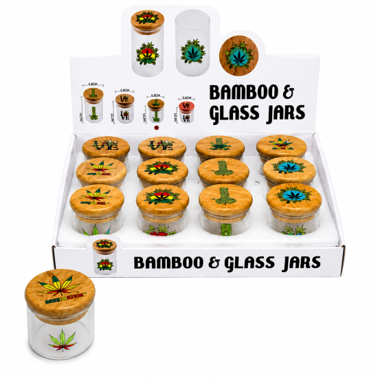 Storage Bottle 5cm Deep, Assorted Design, Item Code SMK - 3891, Pack of 12