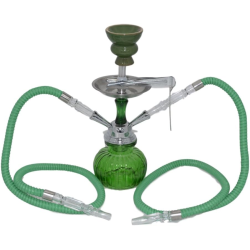 Hookah Small Doule Pipe Assorted Colour, Item code PS-147, Pack of 1 