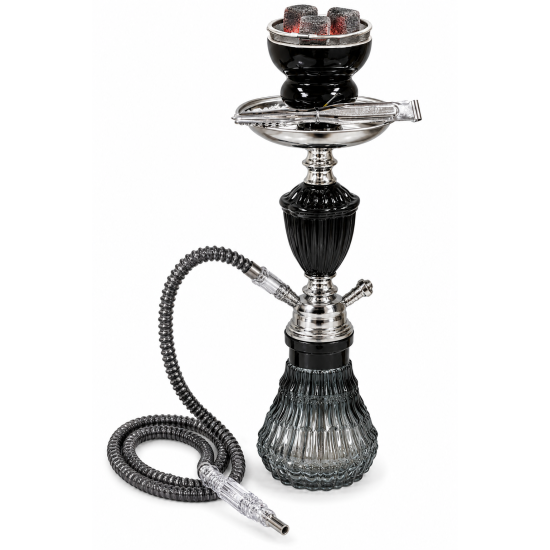 Hookah Small Single Pipe Assorted Colour, Item code SMK-3822, Pack of 1 