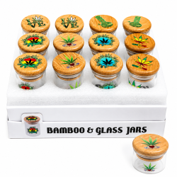 Storage Bottle 4.5cm Deep, Assorted Design, Item Code SMK - 3884, Pack of 12