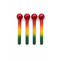 Glass Pipe 3'' Colourful - Pack of 48