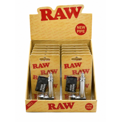 Raw Metal Pipe Small Brown Colour - Pack of 12