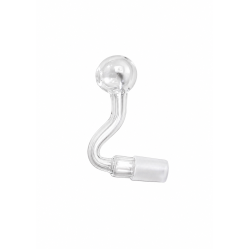 S Pipe Glass Large Clear , Size 5.5'' - Pack of 48