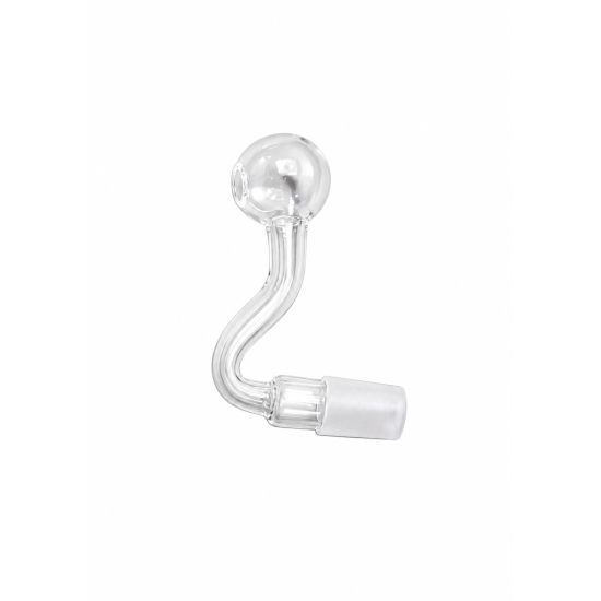 S Pipe Glass Large Clear , Size 5.5'' - Pack of 48