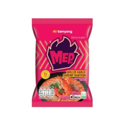 Samyang Mep Garlic Shrimp Ramen - Pack of 24 x 80g