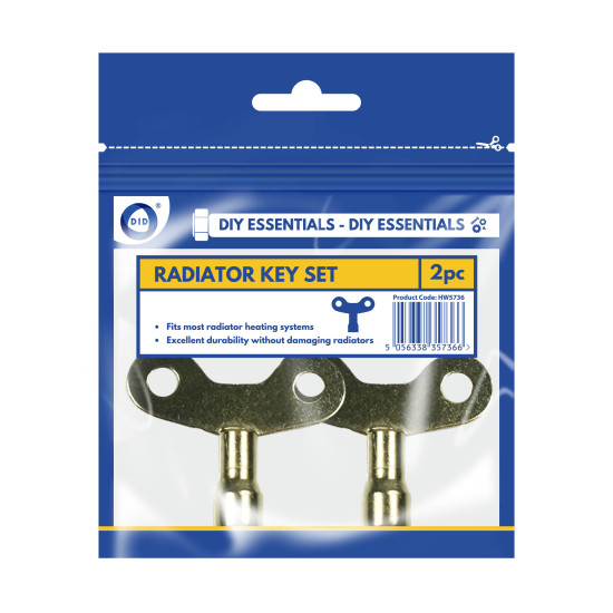 2Pc Radiator Key Set - Pack of 1 