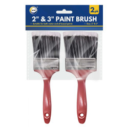 2Pc 2'' & 3'' Paint Brush - Pack of 1