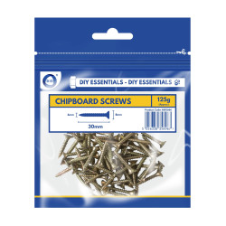 30mm Chipboard Screws 125g