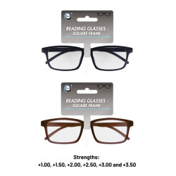 Reading Glasses Square Frame 