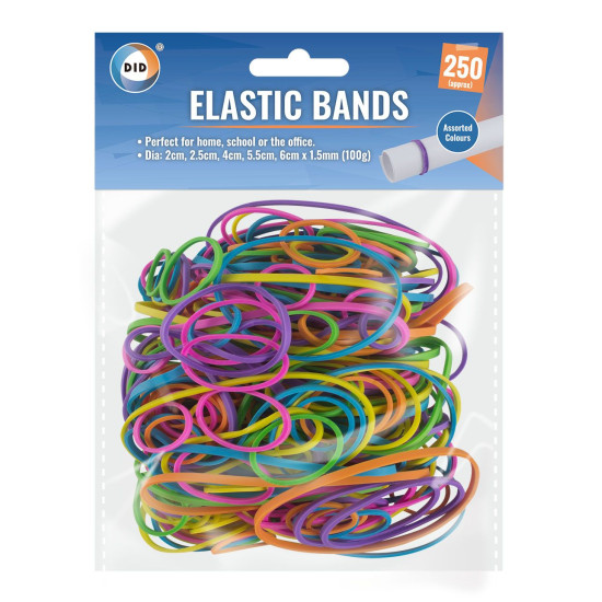 Elastic Bands - 250Pcs