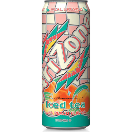 ARIZONA PEACH TEA 23OZ/ 24PCS Fruit Juice image