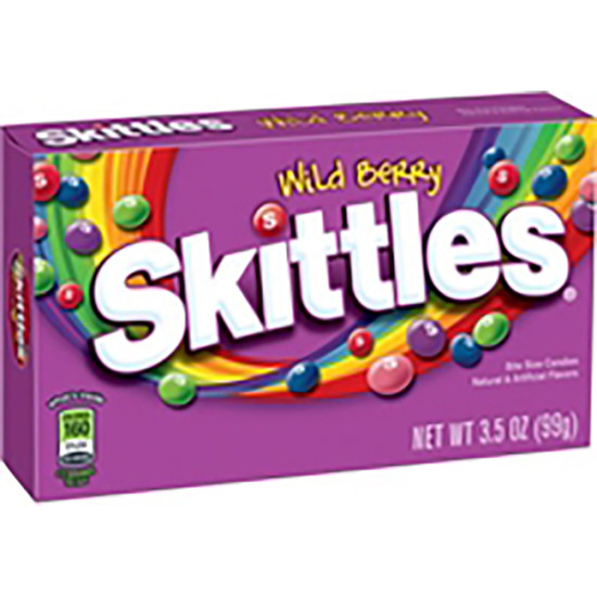 SKITTLES WILD BERRY THEATRE BOX 3.5OZ/ 12PCS Theatre Boxes image