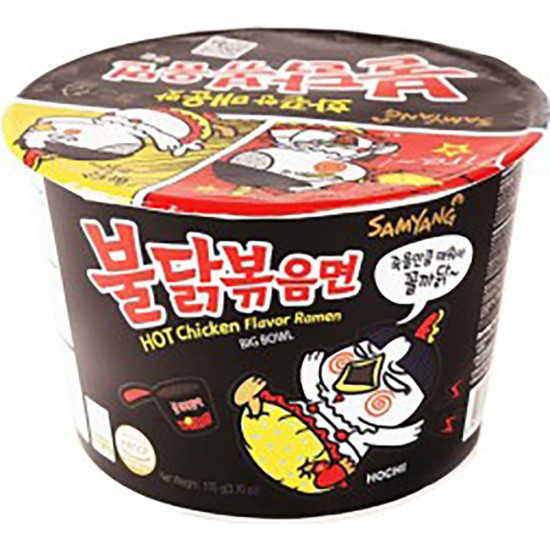 SAMYANG HOT CHICKEN BIG BOWLS 3.7OZ/ 16PCS image