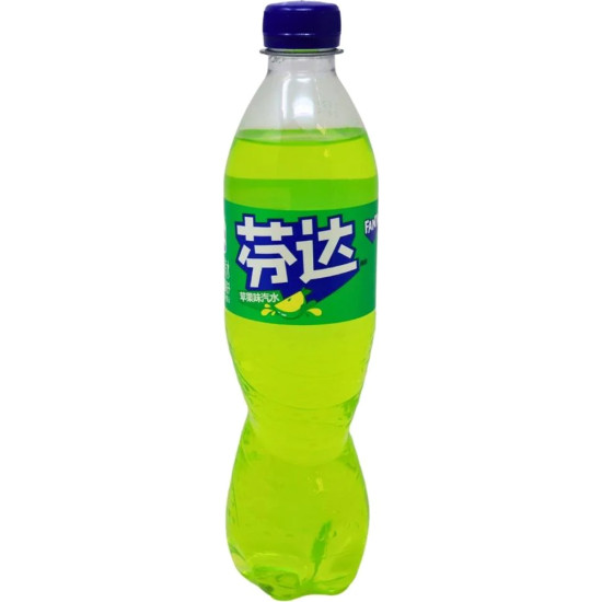CHINESE FANTA GREEN APPLE 500ml/ 12pcs Soda image