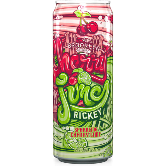 ARIZONA RICKY CHERRY LIME 23OZ/ 24PCS image