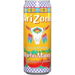 ARIZONA FRUIT JUICE MUCHO MANGO 23OZ/ 24PCS