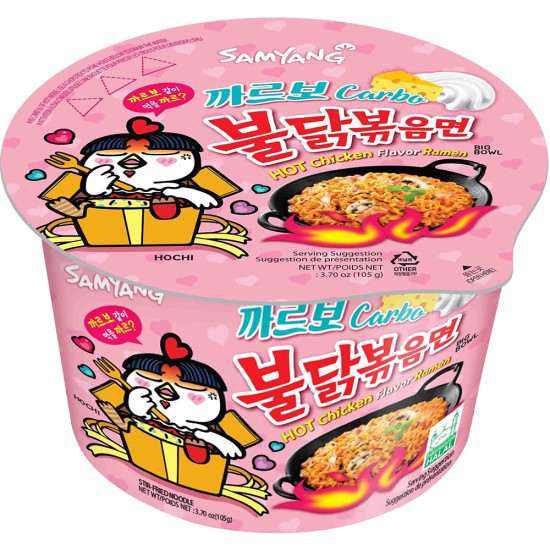 SAMYANG BOWL CARBONARA 105G/ 16PCS image