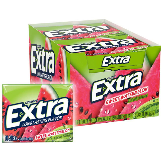 EXTRA WATERMELON 10CT image