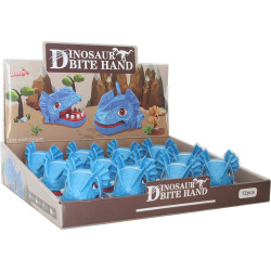 TOY CANDIES IN DISPLAY CASE-DINO BITE - 12PC
