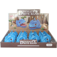 TOY CANDIES IN DISPLAY CASE-DINO BITE - 12PC