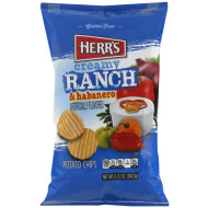 HERR'S CREAMY RANCH & HABANERO  6oz/12pc