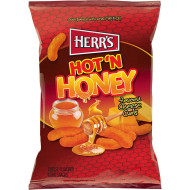 HERR'S HOT N HONEY CHEESE CURL 6 OZ /12pc
