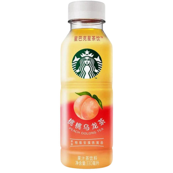 Starbucks Peach Oolong Tea 15 x 330ml image