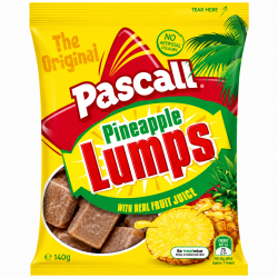 Pascall Pineapple Lumps  - Pack of 14 x 120g