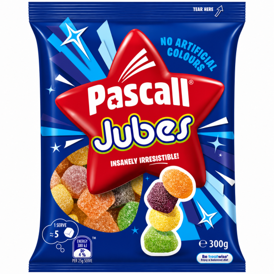 Pascall Jubes - Pack of 14 x 300g 