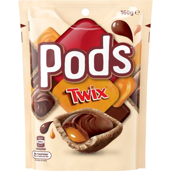 Pods Twix Pouch - Pack of 15 x 160g