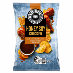 Red Rock Deli Honey Soy Chicken - Pack of 18 x 45g
