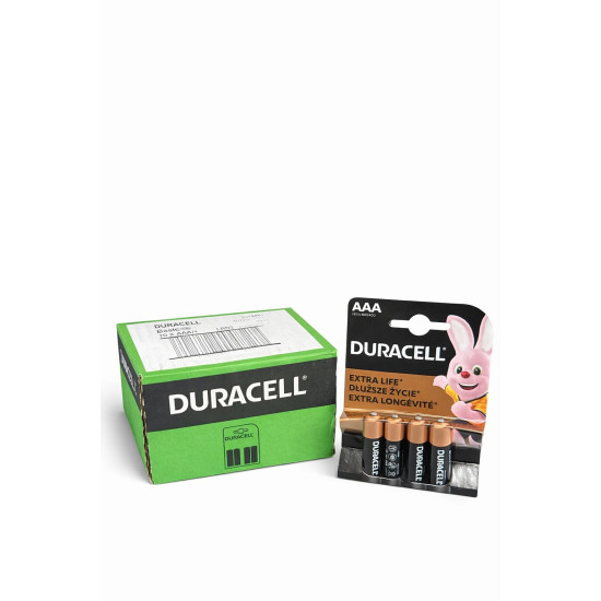 Duracell  AAA  Batteries Pack of 4 x 10
