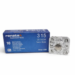 Renata Batteries 315 SR 716SW  - Pack of 10 