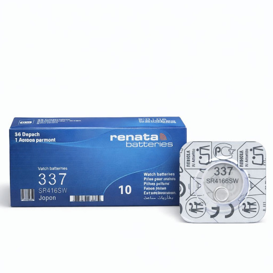 Renata Batteries 337 SR416SW  - Pack of 10 