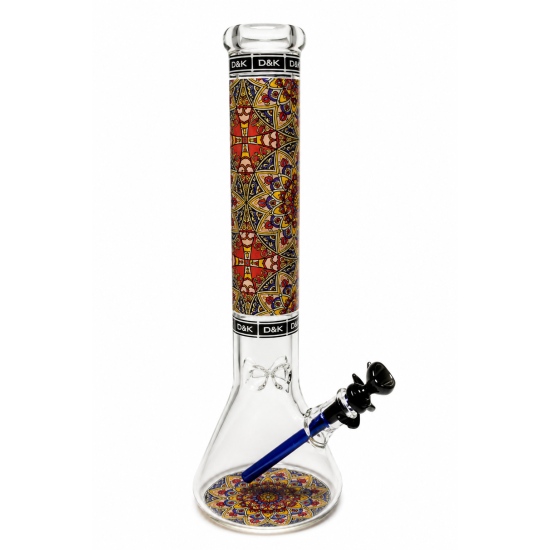 D&K Large Size Glass Bong, Item code SMK-2788 , Pack of 1 