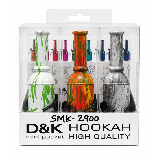 D&K Mini Bong, Item Code - SMK-2900, Pack of 6 