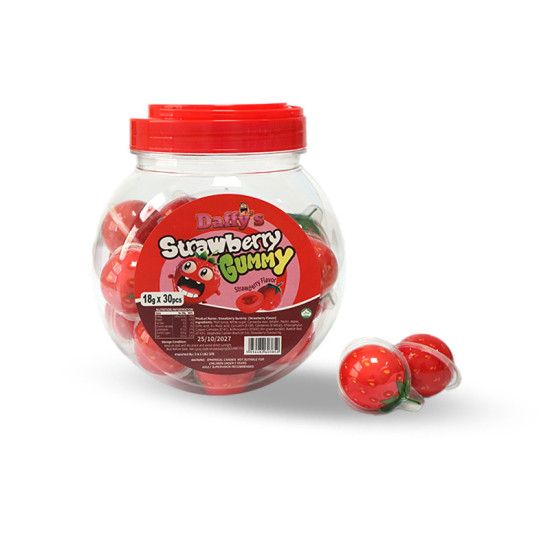 Eyeball Gummy Jars - Strawberry Flavour Candy, Candies image