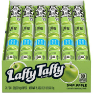 LAFFY TAFFY SOUR APPLE ROPE 0.81OZ/ 24PCS