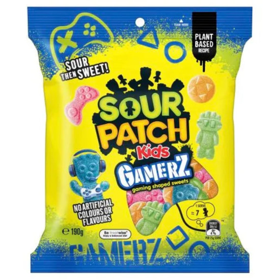 Sour Patch Kids Gamerz (190g) - Australian Edition image