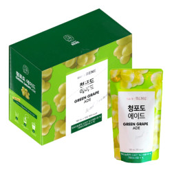 Caffe Bene Pouch Iced Drink - Green Grape Ade 190ml /50PC