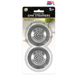 Stainless Steel Sink Strainers - 2Pcs