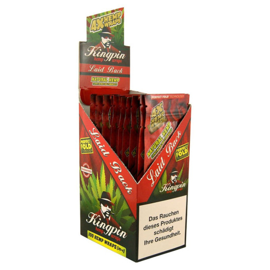 Kingpin Hemp Blunt Wraps Laid Back image