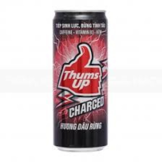 THUMPS UP STRAWBERRY ENERGY 320ML/ 24PCS image