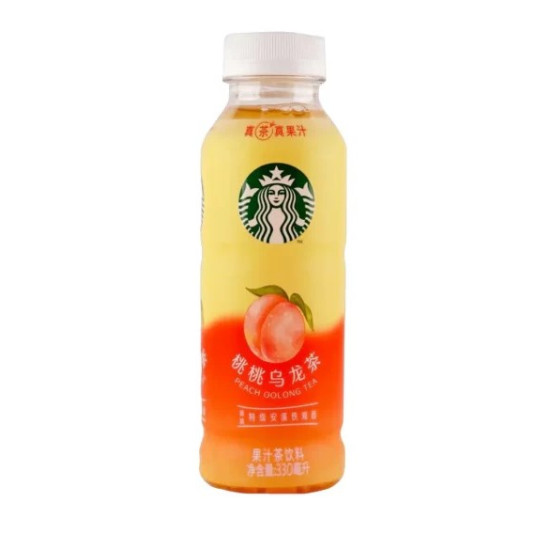 STARBUCKS PEACH OOLONG TEA 330ML/ 15PCS Fruit Juice image