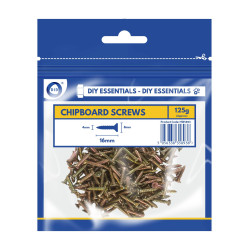 16mm Chipboard Screws 125g - Pack of 1