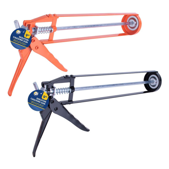 Skeleton Caulking Gun 9'' Assorted Colour - Pack of 1