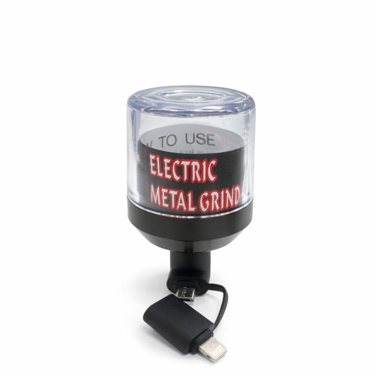 2-Piece Electric Aluminum Herb Grinder Grinder image